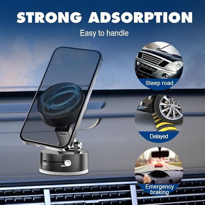 MyBasket™ Vacuum Magnetic Suction Phone Holder