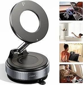 2025 Newest 360° Adjustable Vacuum Magnetic Suction Cup Phone Holder Mount
