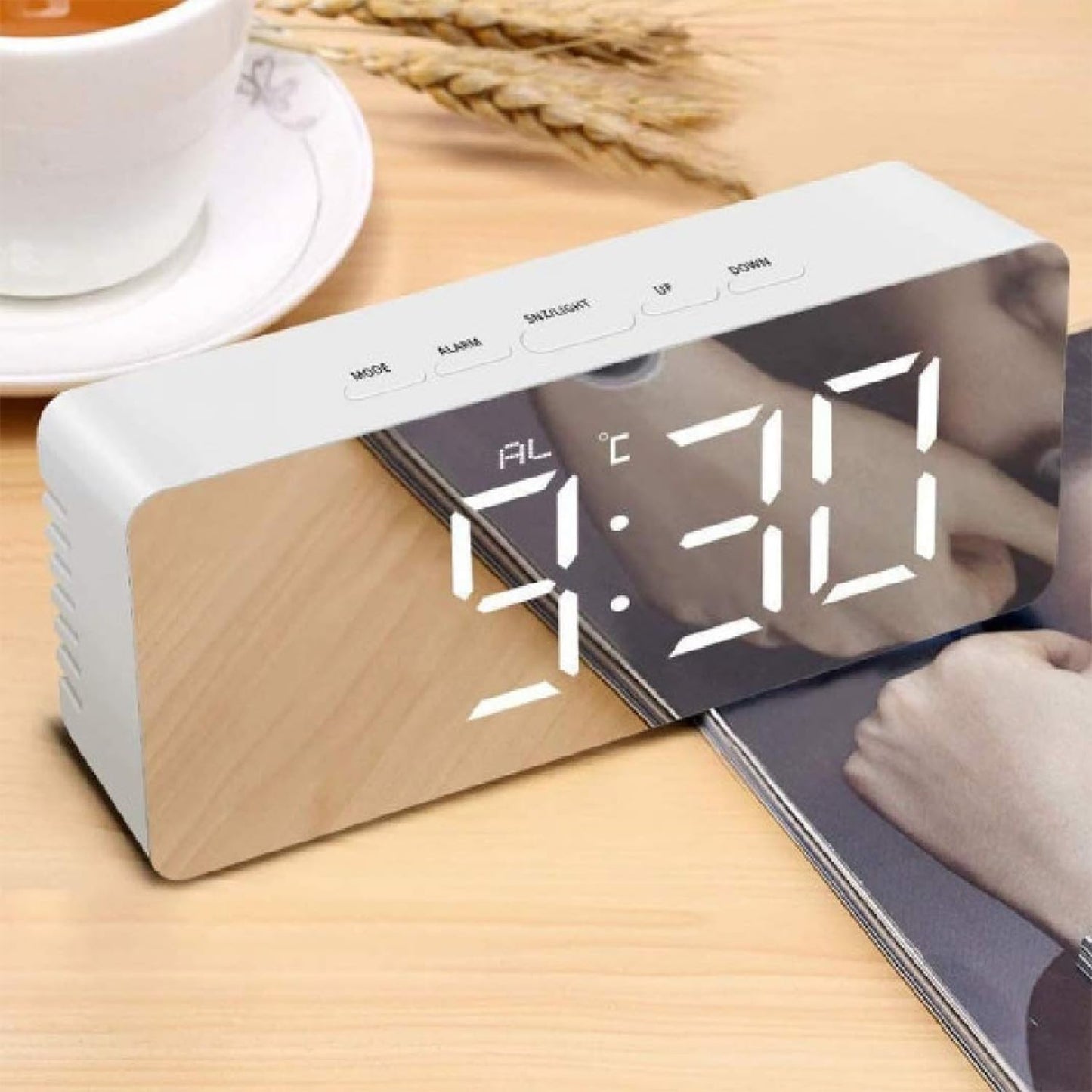 Digital Alarm Clock LED Display Clock