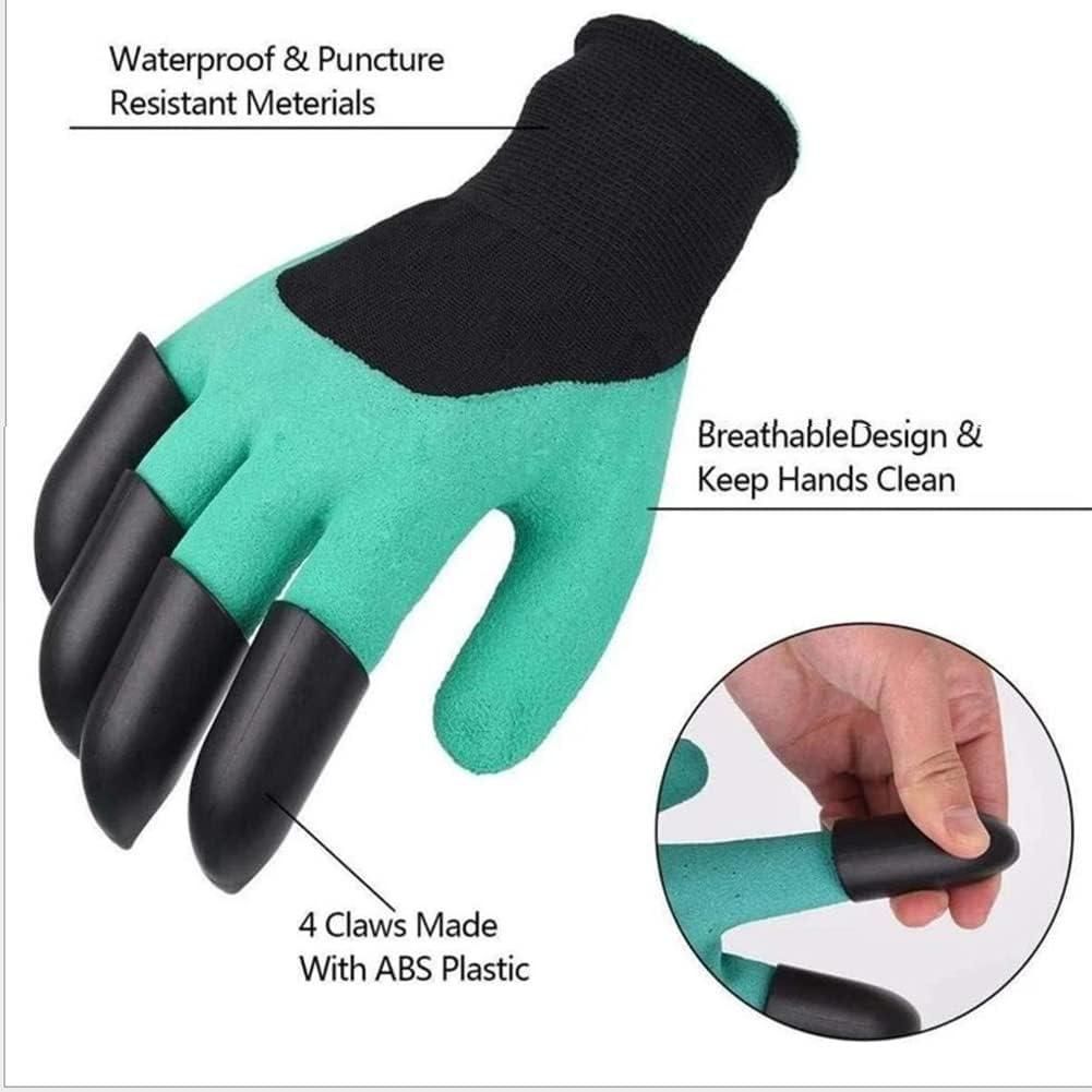 Waterproof Gardening Gloves With 5 Free Claws