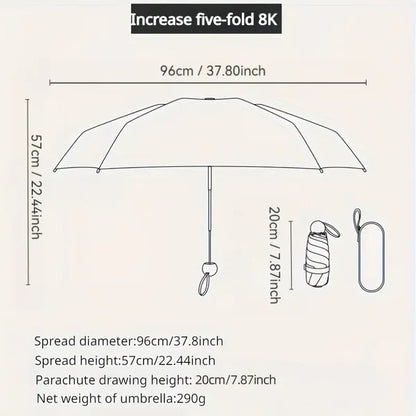 Mini Umbrella with Case f