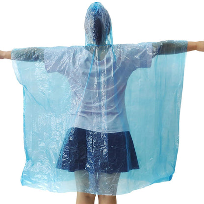 Portable Disposable Emergency Raincoats