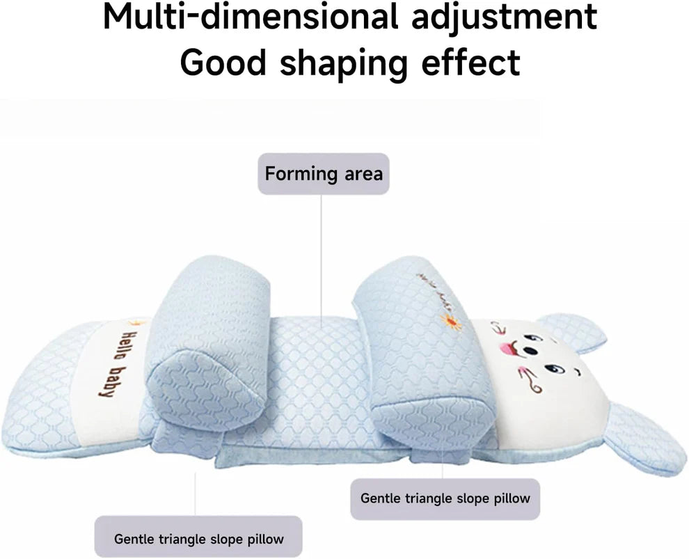 Baby Shaping Head Support Pillow - Assorted Colour