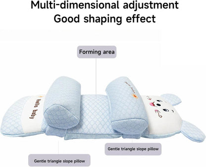 Baby Shaping Head Support Pillow - Assorted Colour
