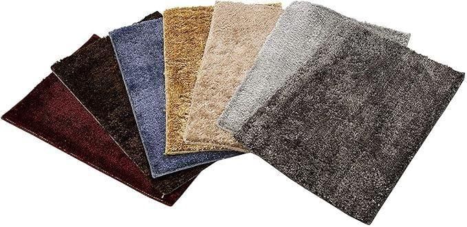 Microfiber Anti-Skid Floor Mat (Pack of 1, Grey)