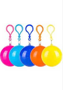 Portable Disposable Emergency Raincoats