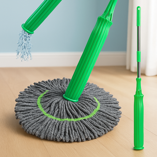 MyBasket™ 2 in 1 Dehydrated Floor Cleaning Mop - Self-twisting Water Rotating