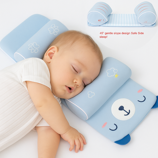 Baby Shaping Head Support Pillow - Assorted Colour